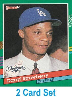 Darryl Strawberry Baseball Card Collection